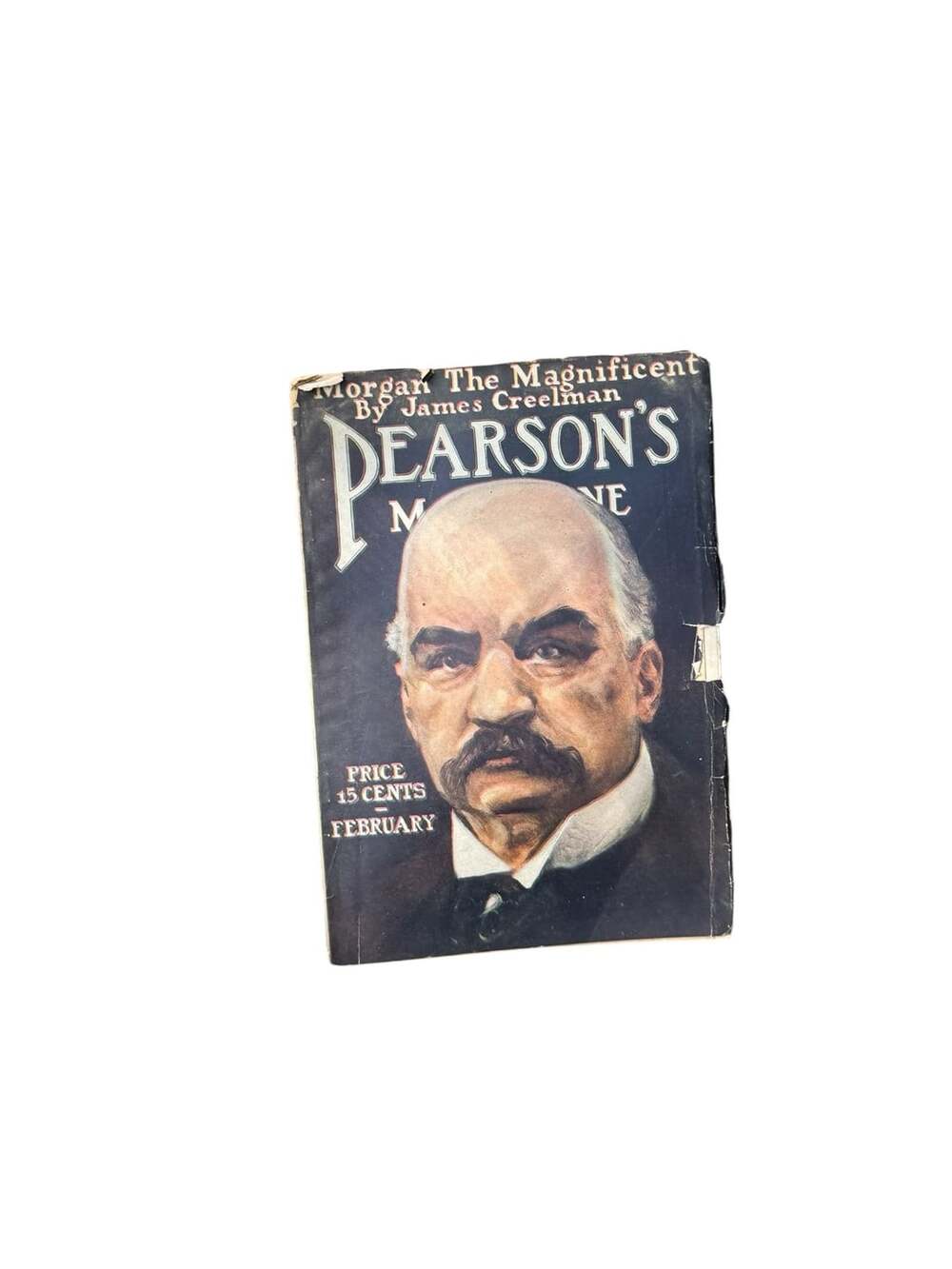 Pearson's Magazine February 1908 featuring Morgan The Magnificent by Creelman